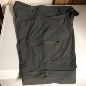 Outdoor research zip off pants
